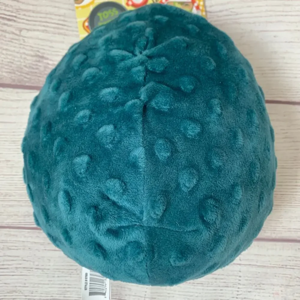 Avocado Dog Toy Avoca-Dog with Squeaker by Bow-Wow Pet Products Toss Fetch Play